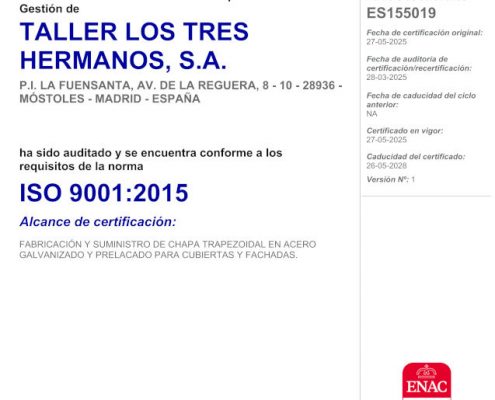25395678-BUP-TALLERES LOS TRES HERMANOS SA-ESPAÑOL